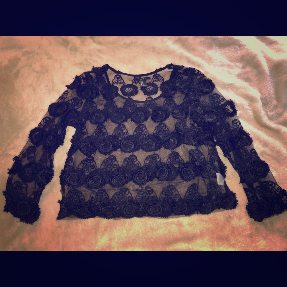 Forever 21 sheer top